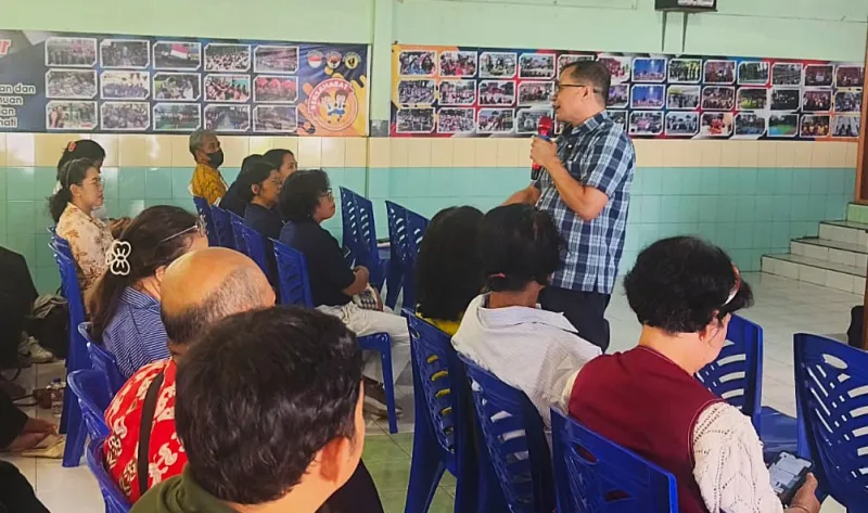 Pembekalan Pengurus Lingkungan di Wilayah Ignatius Loyola